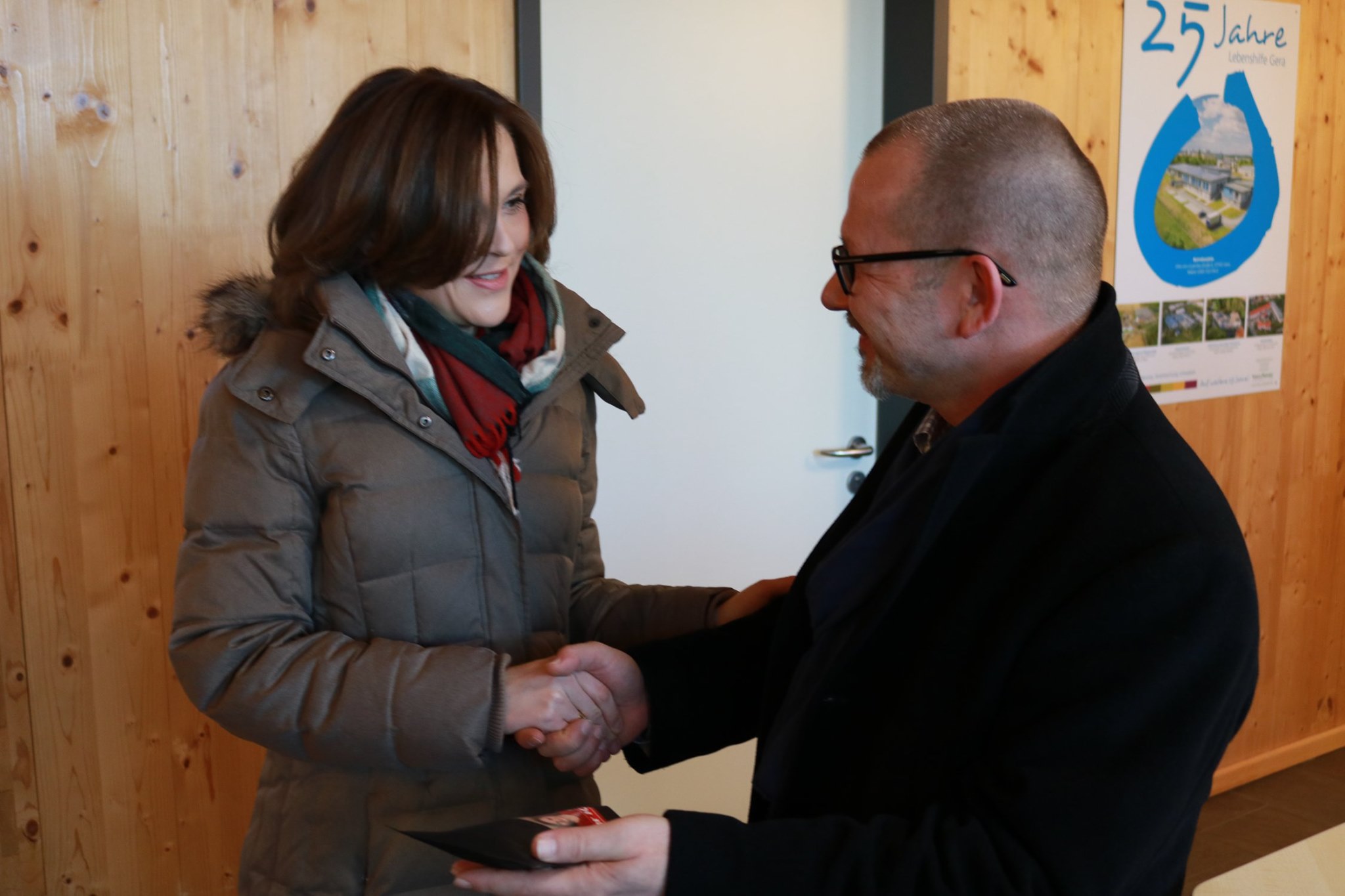 Elisabeth Kaiser, MdB zu Gast bei der Lebenshilfe Gera