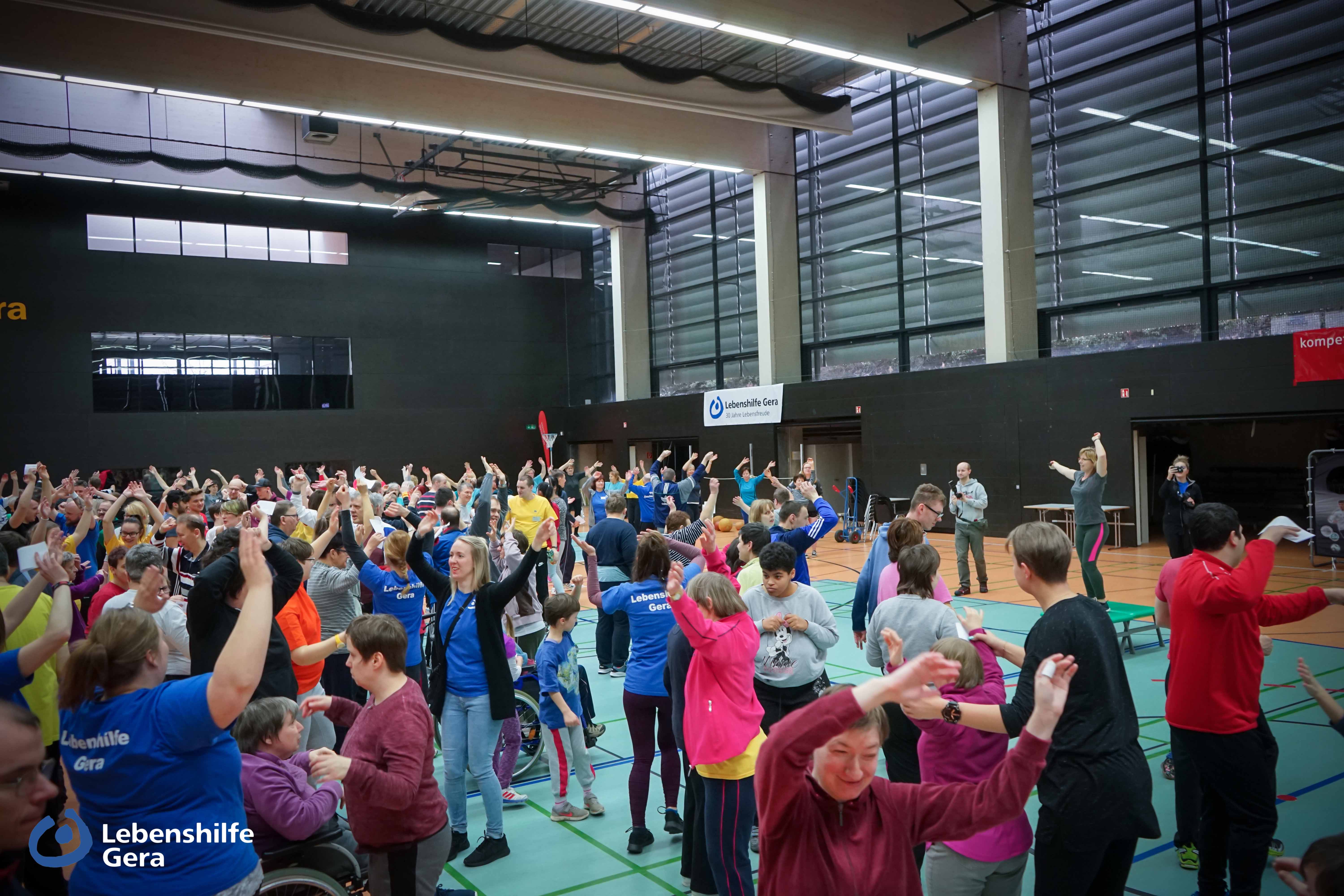 15. Integrationssportfest in der Panndorfhalle Gera