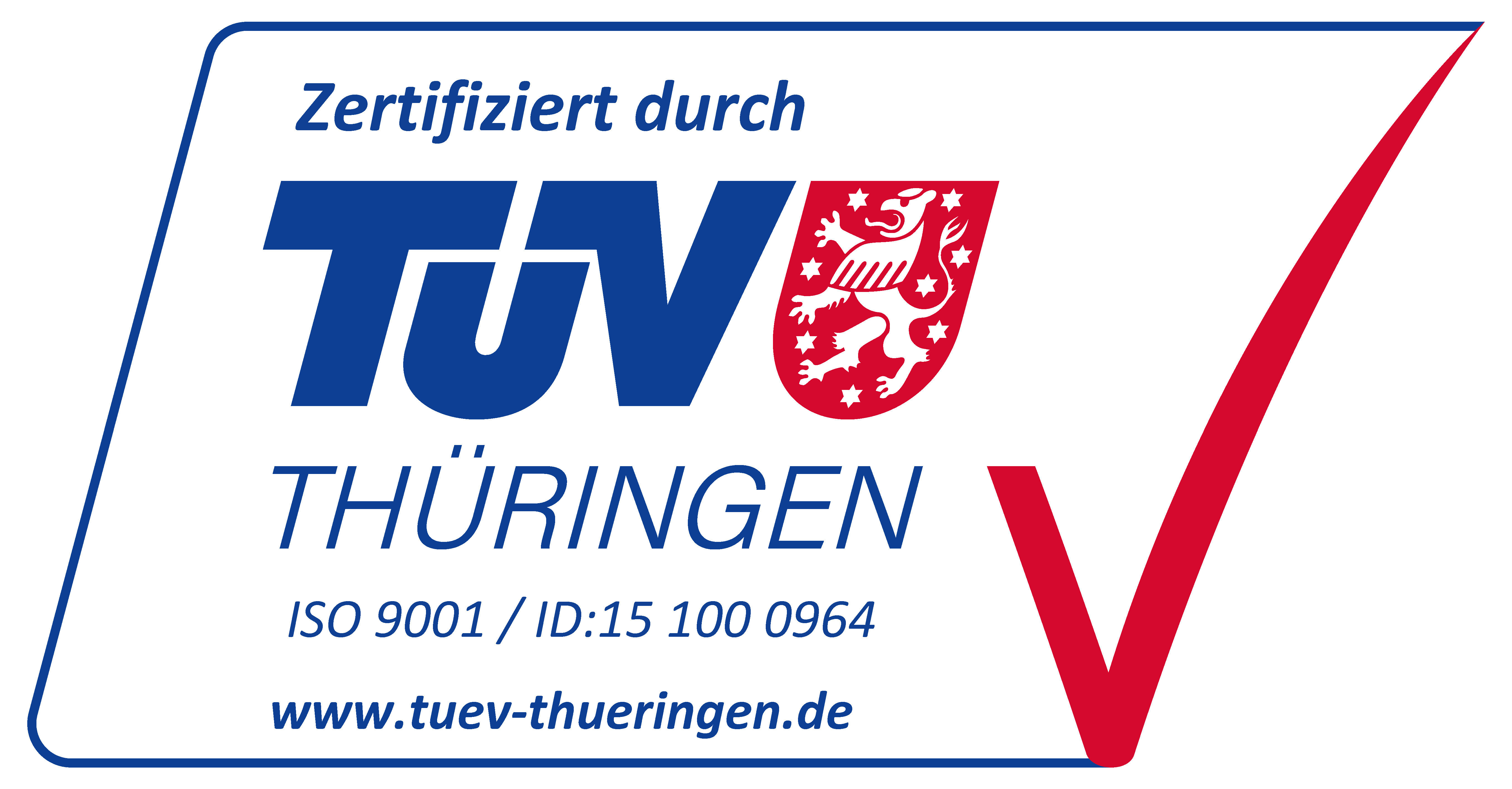 TÜV Thueringen ISO-9001-2024 Zertifikat